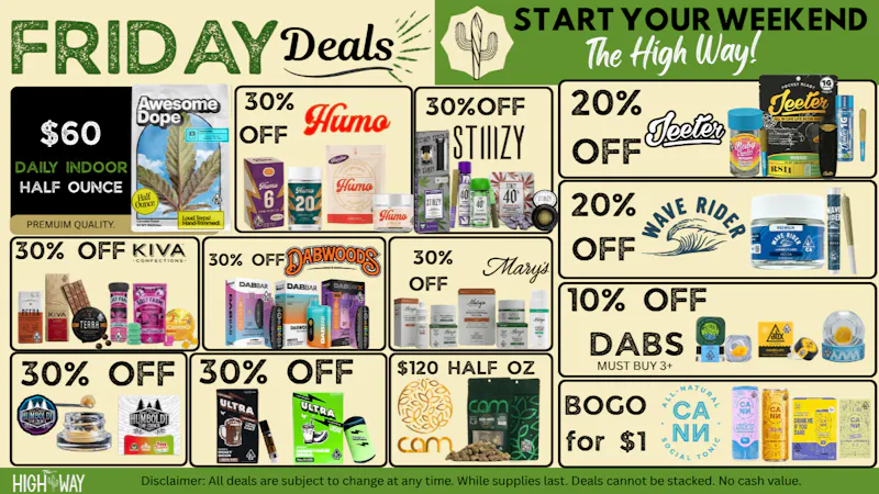 The High Way 30% Off Your Fave Brands!