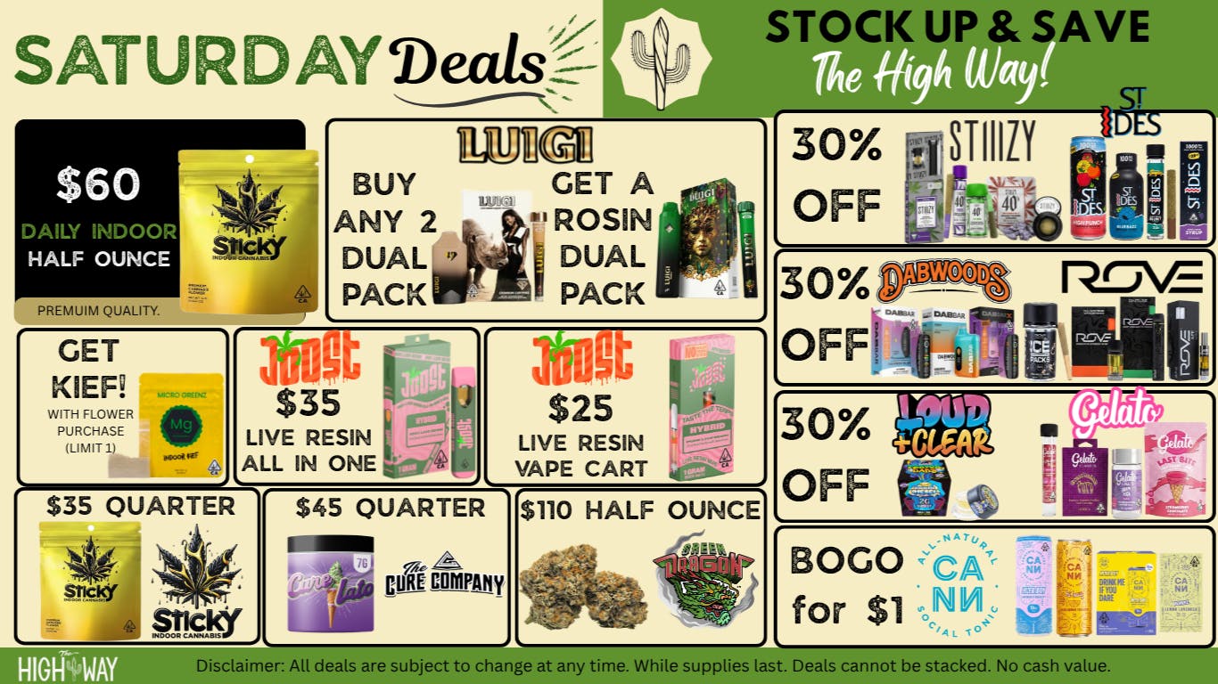 The High Way Stock up with up to 30% OFF the best brands!