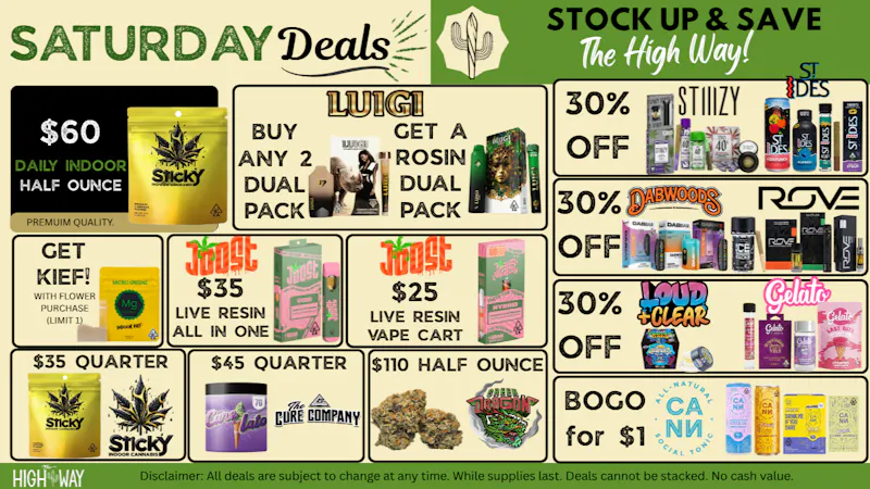 The High Way Stock up with up to 30% OFF the best brands!