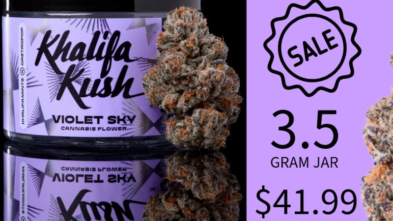 New Leaf Dispensary & Onsite Consumption Space All Khalifa Kush Strain only $41.99