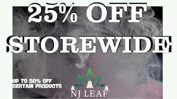 NJ Leaf LOCAL SUMMER 25% OFF STOREWIDE