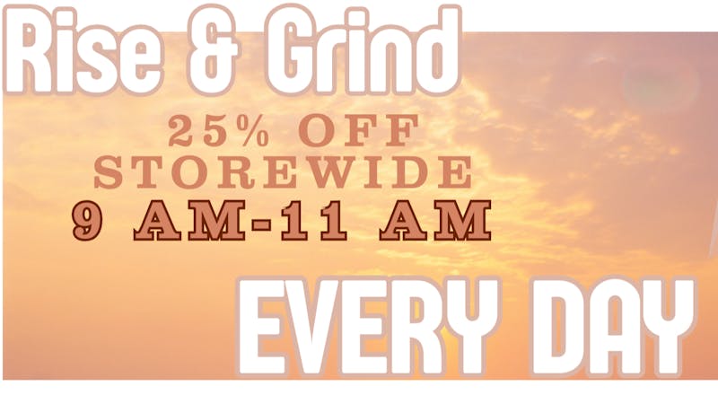 NJ Leaf Rise & Grind 25% OFF