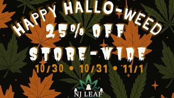 NJ Leaf 25% Off Storewide!