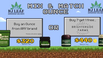 NJ Leaf MIX and MATCH Ounce!