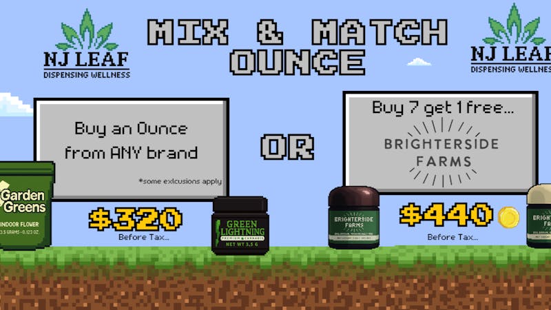 NJ Leaf MIX and MATCH Ounce!