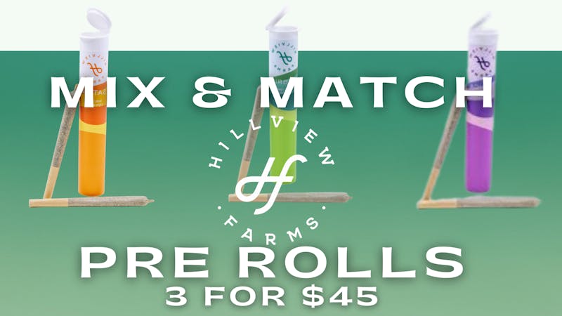 NJ Leaf Hillview Pre-Rolls Mix & Match
