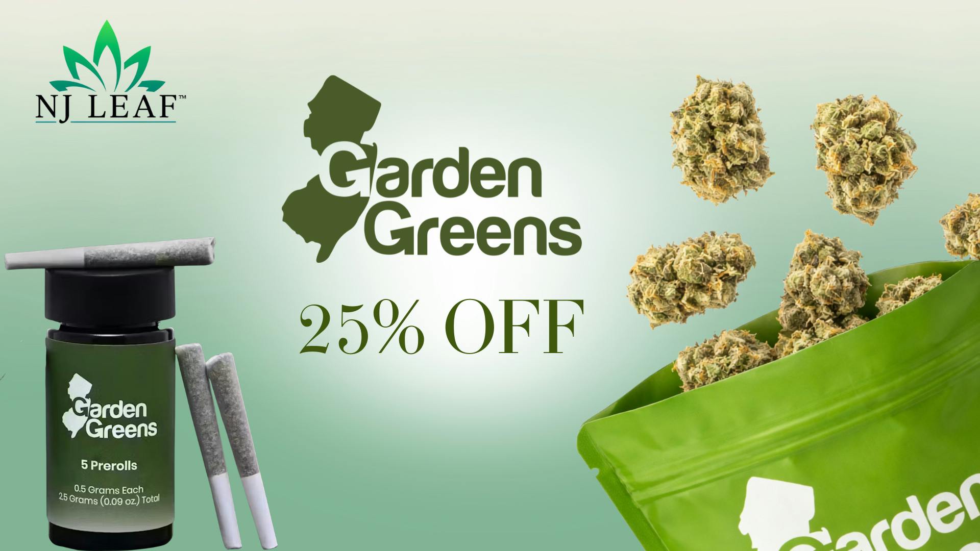 NJ Leaf - Keansburg Garden Greens 25% Off