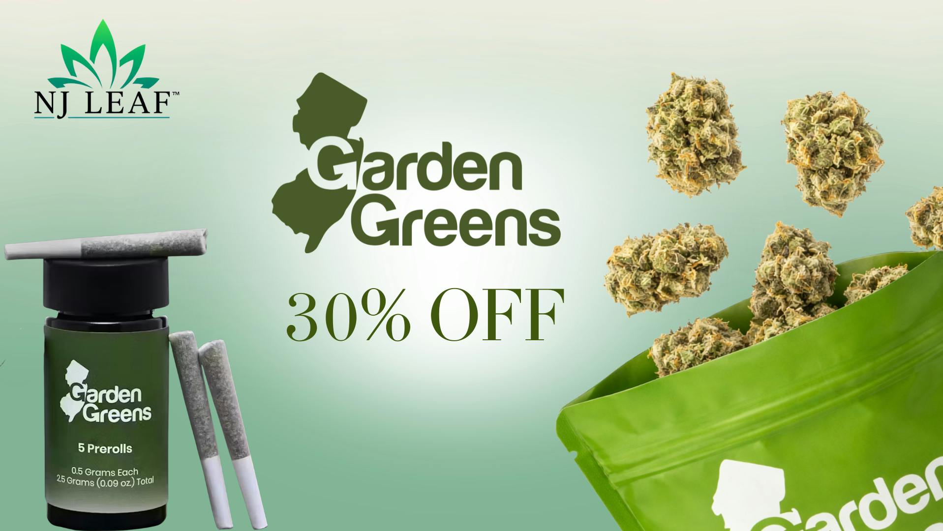 NJ Leaf - Freehold Garden Greens 30% Off