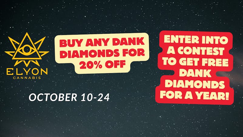 Shipwreck'd Enjoy 20% off Dank Diamonds, Enters you in to win!