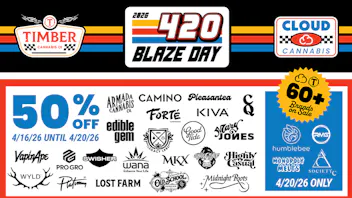 Timber Cannabis Co - Grand Rapids 420 Deals Week!