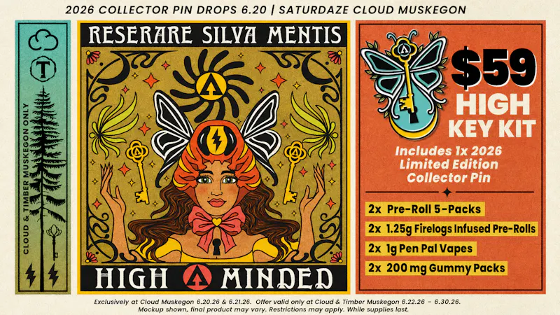 Cloud Cannabis - Muskegon - REC 21+ $59 Electric Forest Collector Bundle