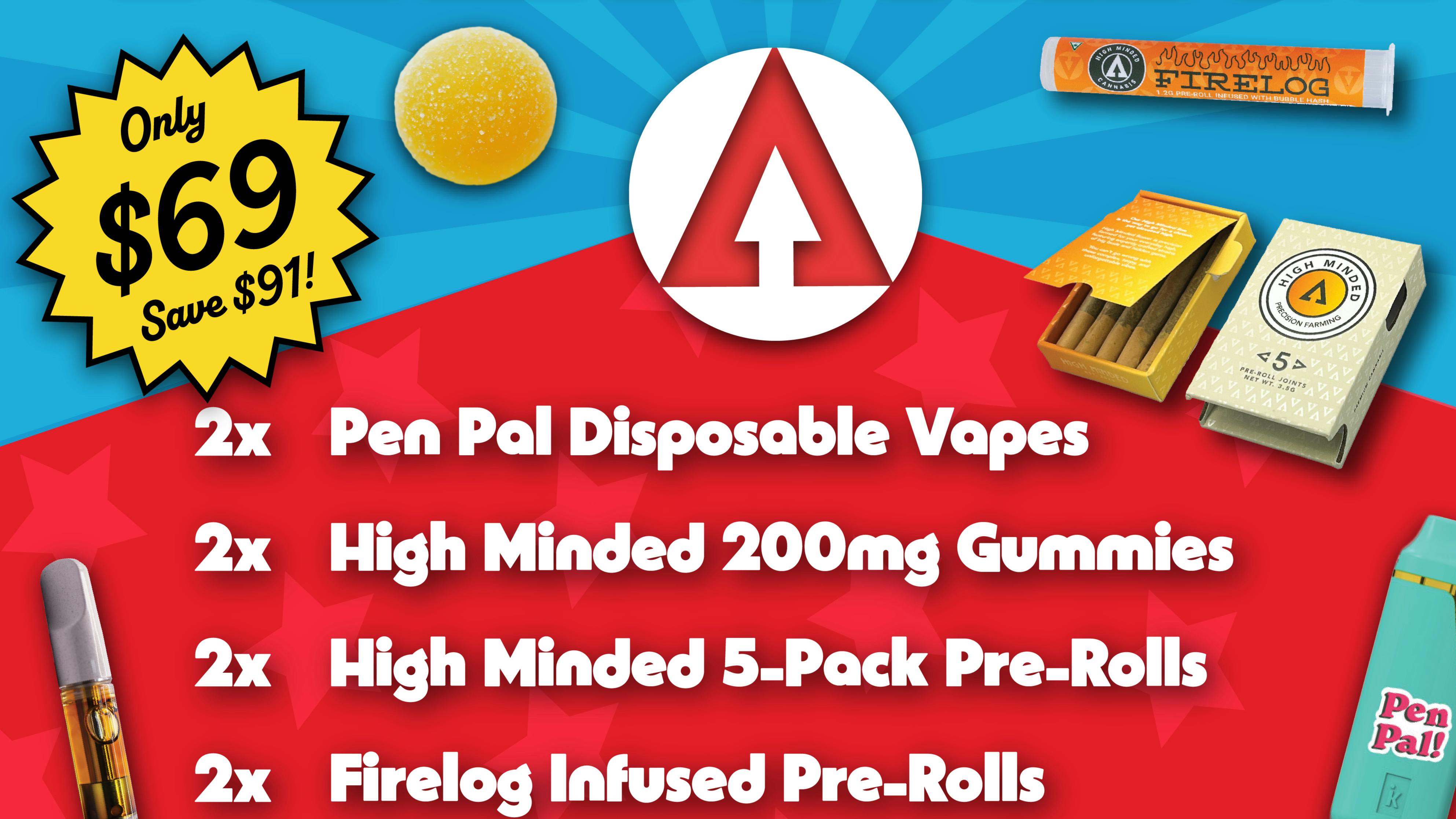 Cloud Cannabis - Downtown Fulton - Recreational $69 4th of July Bundle! SAVE $91 👀🔥🇺🇸