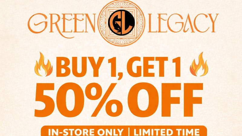 Green Legacy Buy 1 & Get 1 50% OFF