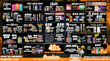BOWDEGA UTICA - REC - OPEN LATE Burn1 @ Bowdega Open 'Til Midnight