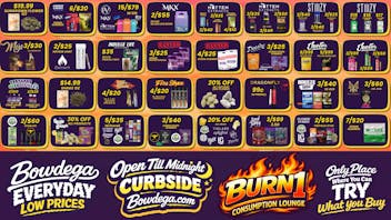 BOWDEGA UTICA - REC - OPEN LATE Bowdega Utica Open Til Midnight