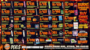 BOWDEGA UTICA - REC - OPEN LATE Bowdega Utica Open Until Midnight!