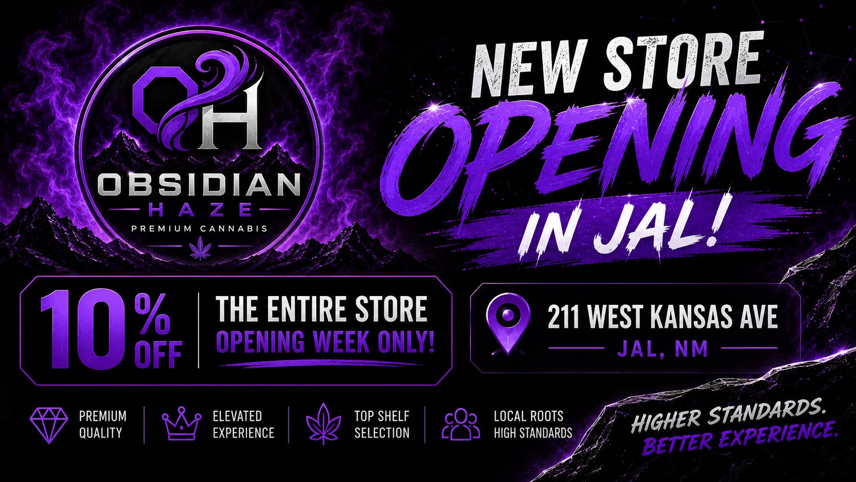 OBSIDIAN HAZE Grand Opening in Jal!