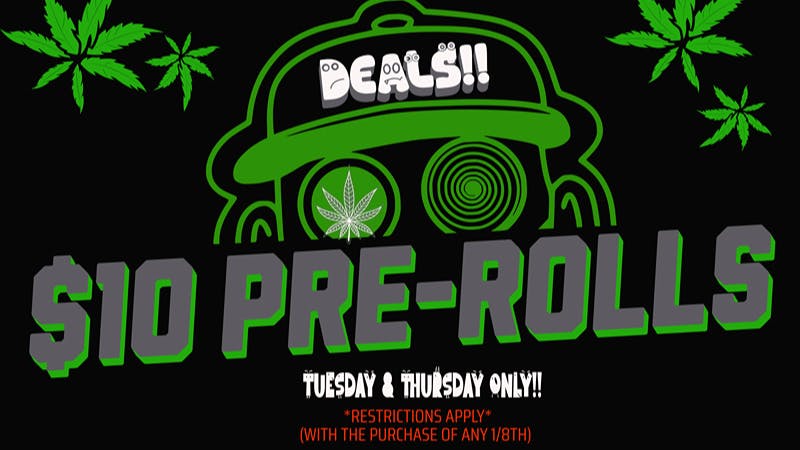 CREEP $10 Pre-Rolls Special