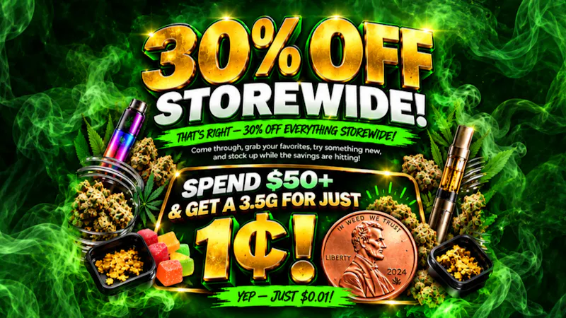 420 Columbus 🔥 SPEND $50, GET A 3.5G FOR 1¢! 🔥