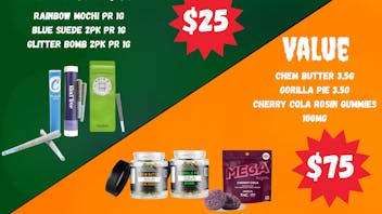 Plant Base Dispensary Friday Value Bundle