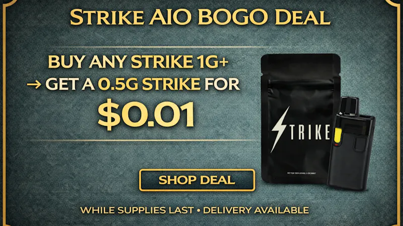 Plant Base Dispensary 420 STRIKE VAPE Buy ONE, Get ONE