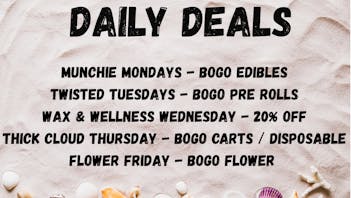 Pipe Dreamz WEEKDAY BOGO DEALS AT PIPE DREAMZ!