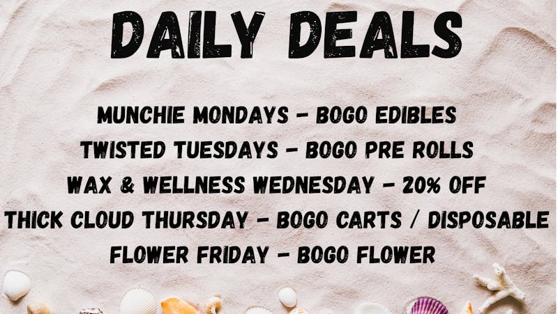Pipe Dreamz WEEKDAY BOGO DEALS AT PIPE DREAMZ!