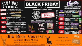 Dealz Cannabis Collective Black Friday DEALZ!
