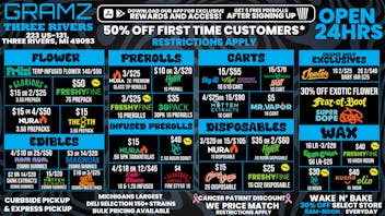 Gramz Cannabis - Three Rivers OPEN 24 HOURS 7 DAYS A WEEK!!!