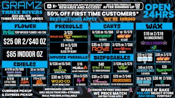 Gramz Cannabis - Three Rivers OPEN 24 HOURS 7 DAYS WEEK!!!