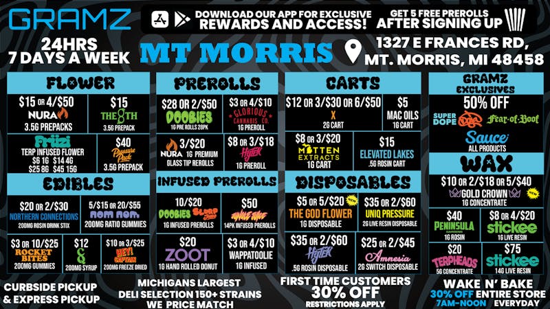 Gramz Cannabis - Mt. Morris MT MORRIS FAVORITE DISPENSARY