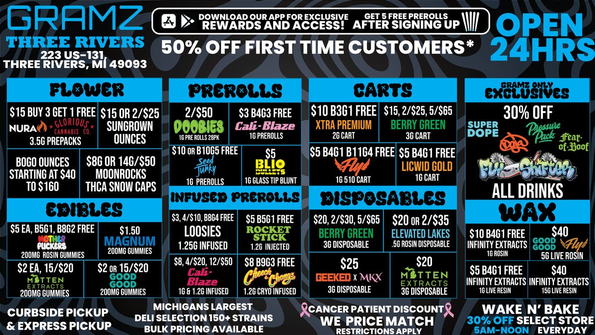 Gramz Cannabis - Three Rivers THREE RIVERS FAVORITE DISPENSARY