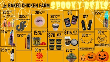 Baked Chicken Farm SPOOKTOBER !