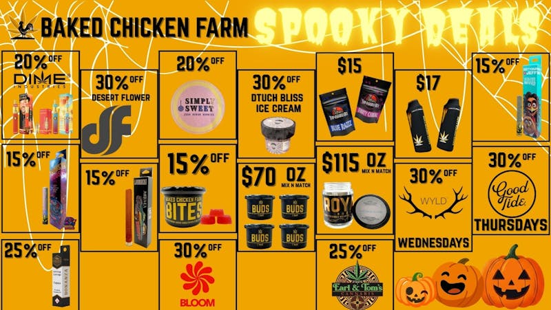 Baked Chicken Farm SPOOKTOBER !