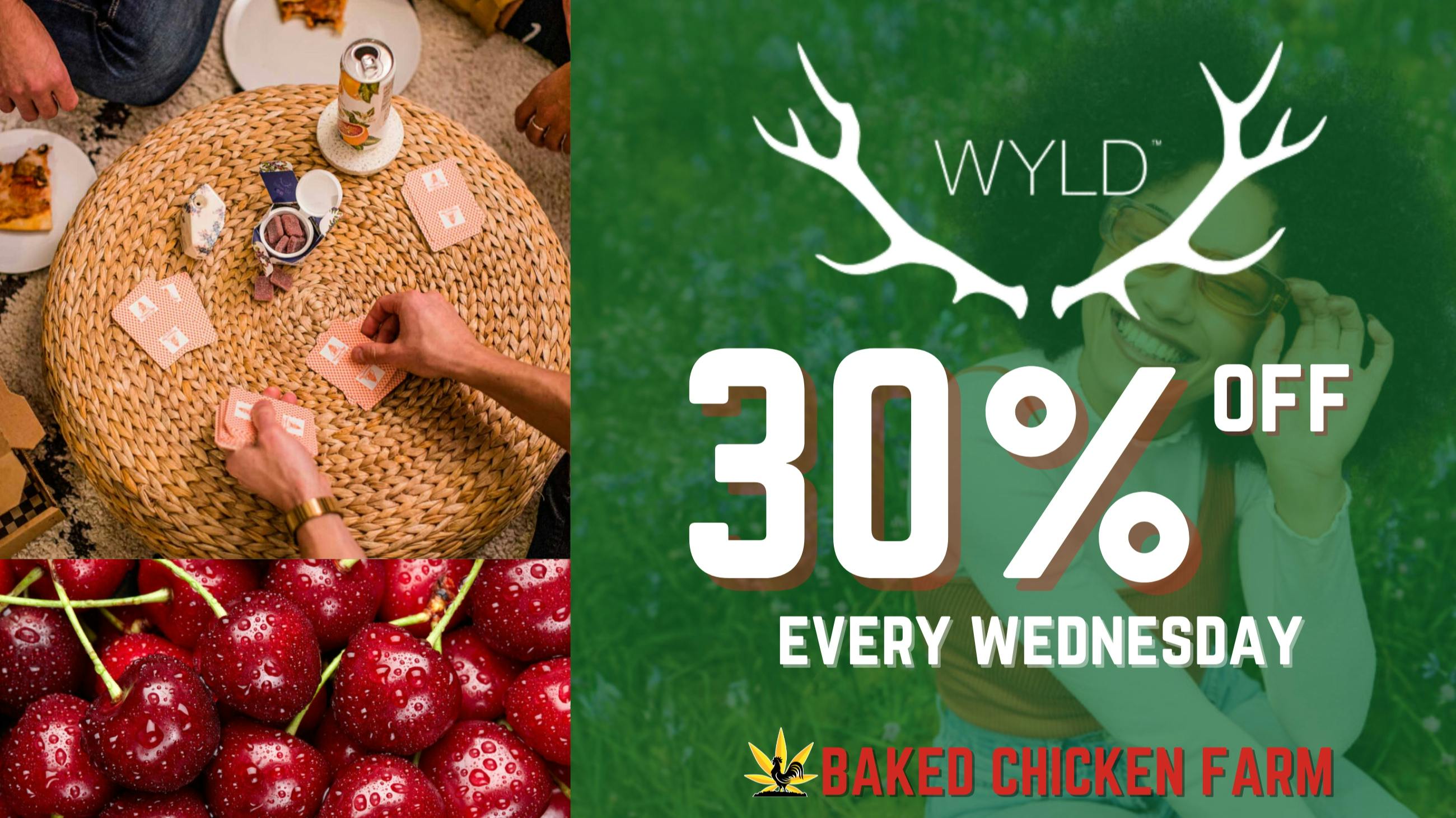 Baked Chicken Farm WYLD WEDNESDAY !