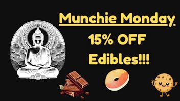Canna Buddha of Jal Munchie Monday - 15% off all edibles