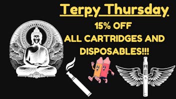 Canna Buddha of Jal Terpy Thursday! 15%OFF Cart/Disp