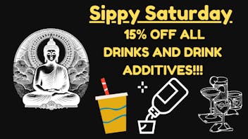 Canna Buddha of Jal Sippy Saturday! BOGO 15% OFF