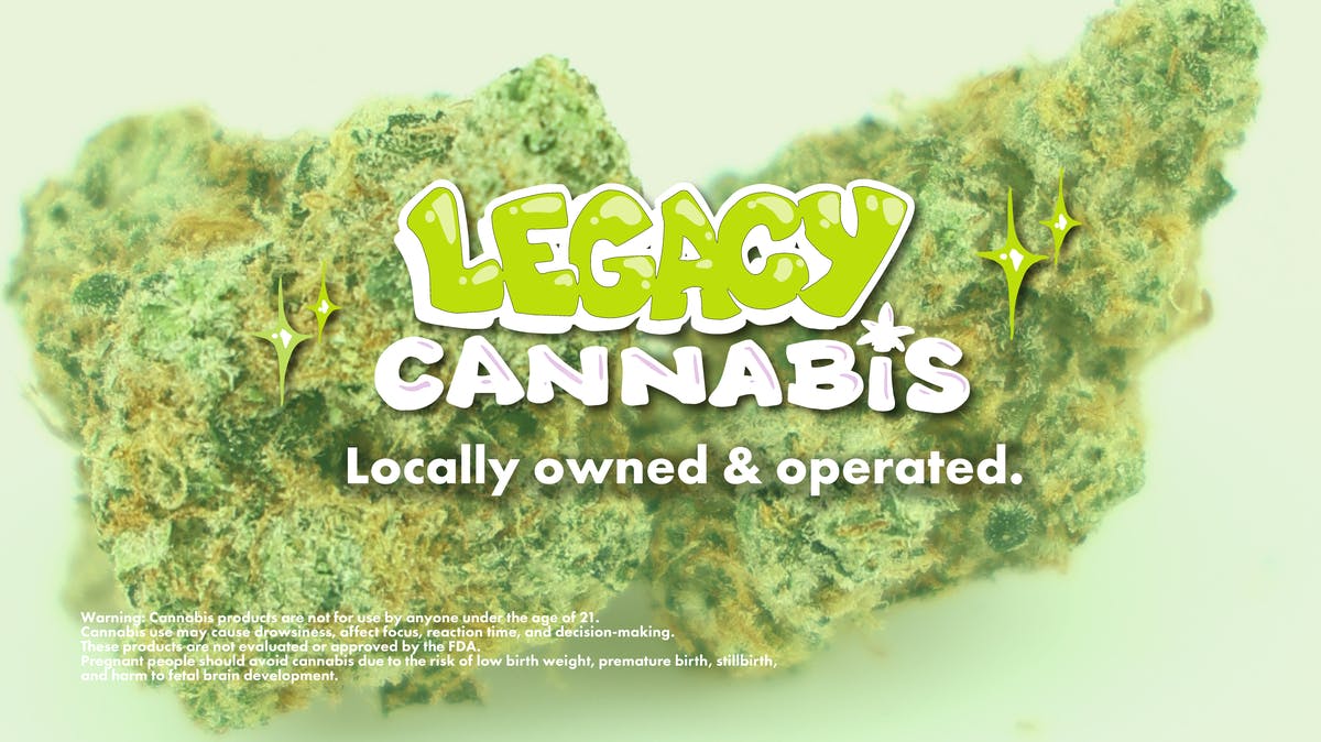 Legacy Cannabis Woodbury $42 Select Indoor 1/8ths