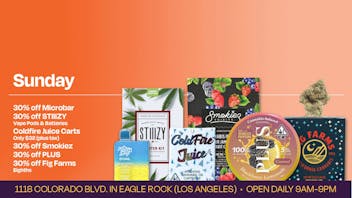 Velvet Cannabis Dispensary Eagle Rock Daily Sunday Deals @ Velvet Eagle Rock!