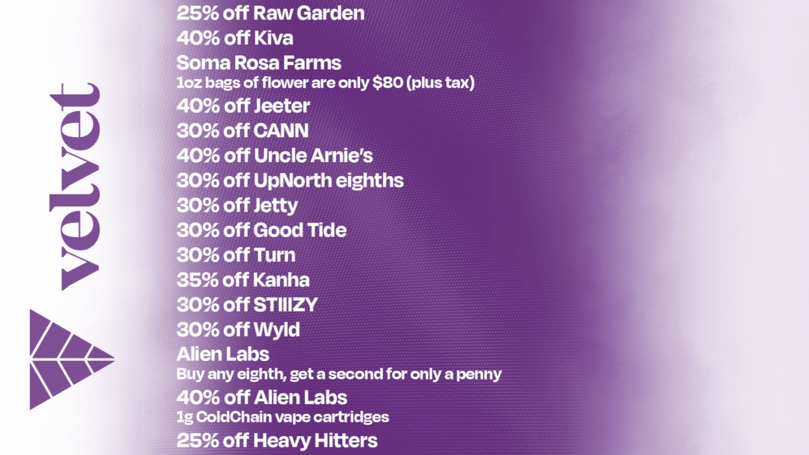 Velvet Cannabis Dispensary Martinez ❄️☃️ Merry Christmas from Velvet Martinez! ☃️❄️