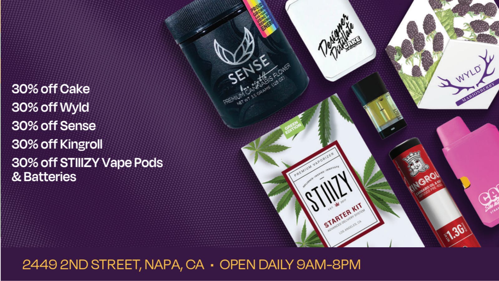 Velvet Cannabis Dispensary Napa 🍃 Daily Tuesday Deals @ Velvet Napa! 🍃