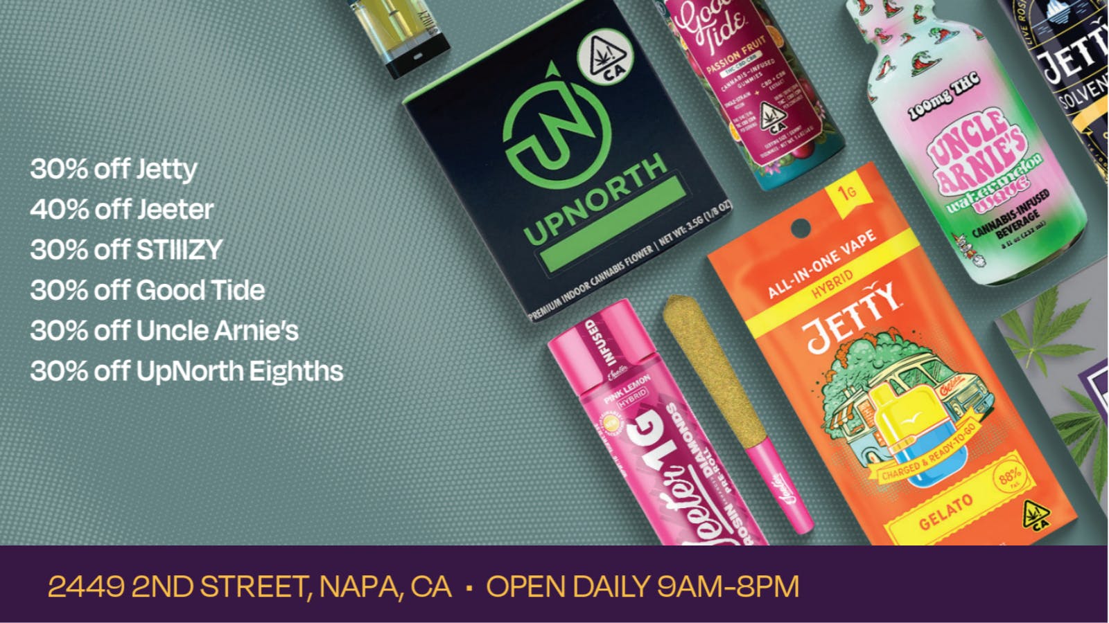 Velvet Cannabis Dispensary Napa 🍃 Daily Thursday Deals @ Velvet Napa! 🍃