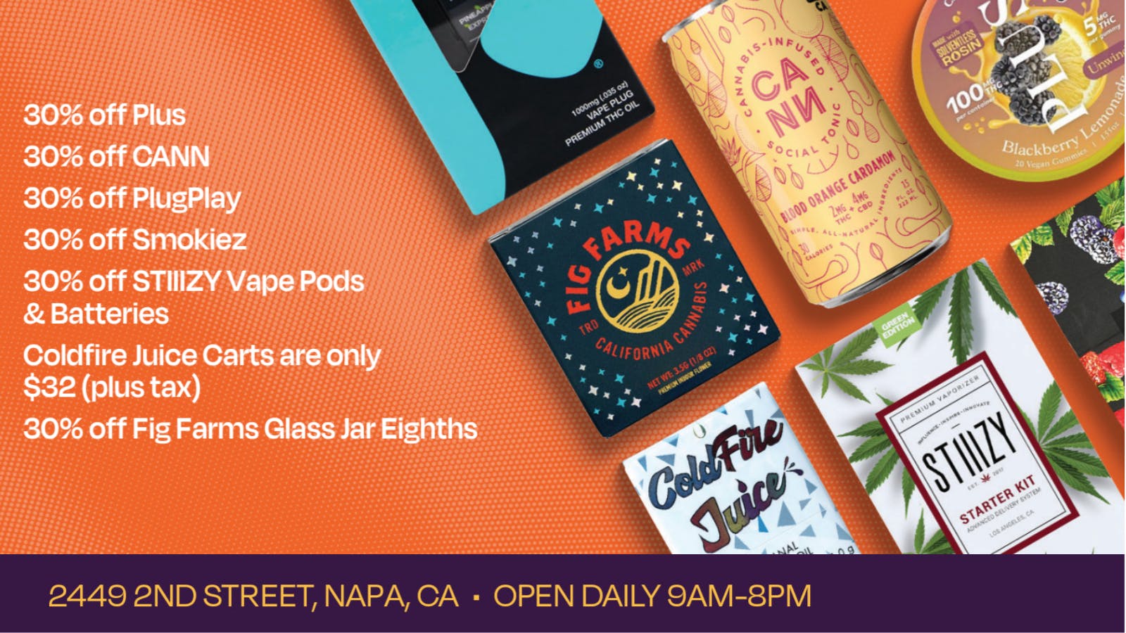 Velvet Cannabis Dispensary Napa 🍃 Daily Sunday Deals @ Velvet Napa! 🍃
