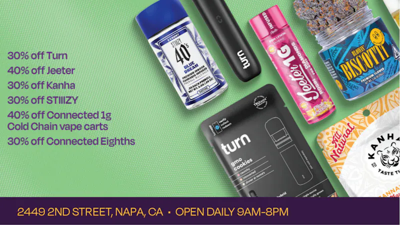 Velvet Cannabis Dispensary Napa 🍃 Daily Friday Deals @ Velvet Napa! 🍃