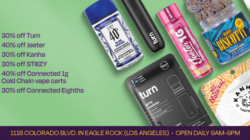 Velvet Cannabis Dispensary Eagle Rock 🍃 Daily Friday Deals @ Velvet Eagle Rock! 🍃