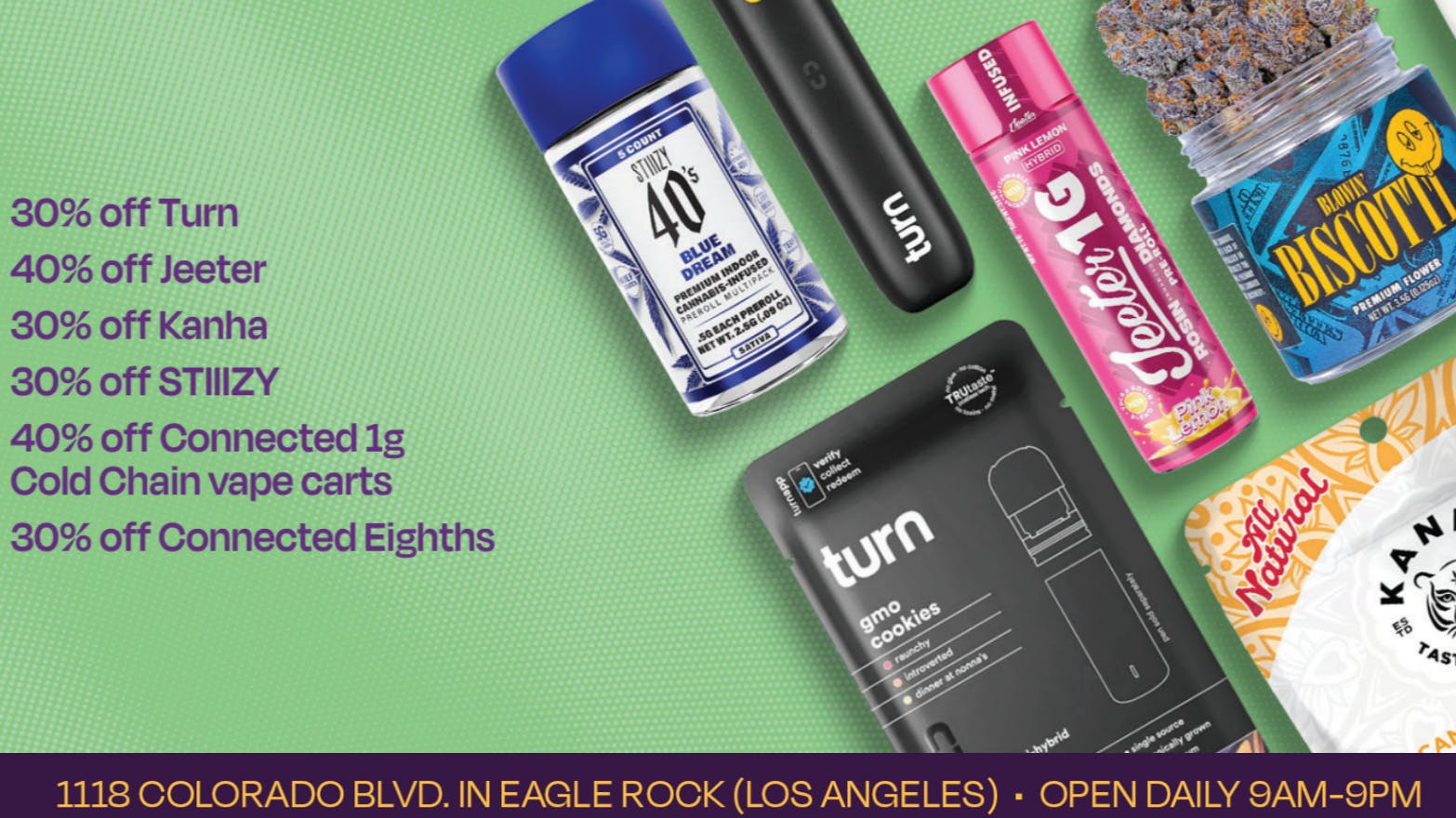 Velvet Cannabis Dispensary Eagle Rock 🍃 Daily Friday Deals @ Velvet Eagle Rock 🍃