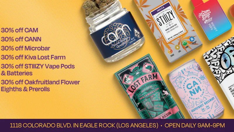 Velvet Cannabis Dispensary Eagle Rock 🍃 Daily Saturday Deals @ Velvet Eagle Rock! 🍃