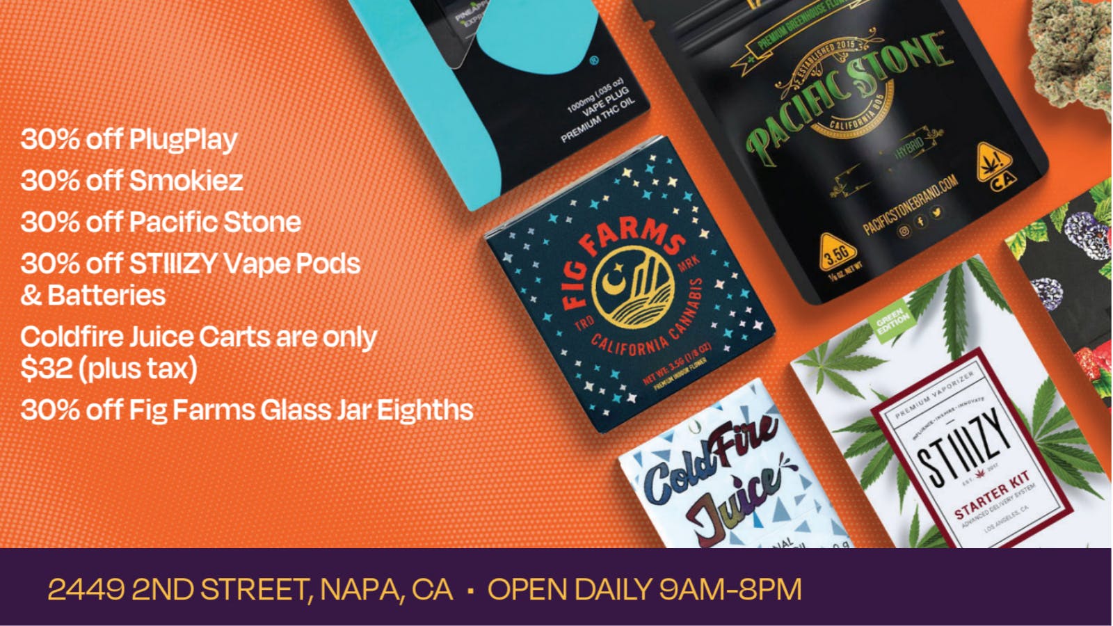 Velvet Cannabis Dispensary Napa 🍃 Daily Sunday Deals @ Velvet Napa! 🍃