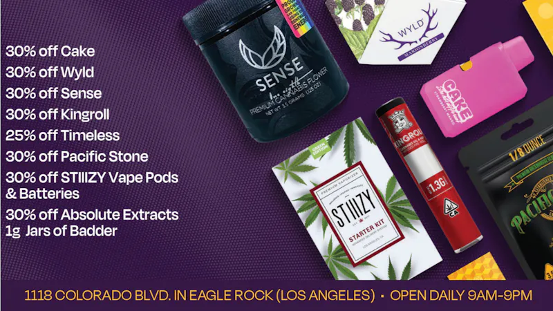 Velvet Cannabis Dispensary Eagle Rock 🍃 Daily Tuesday Deals @ Velvet Eagle Rock! 🍃